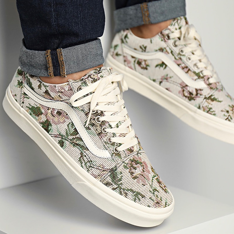 Vans tapestry floral sale