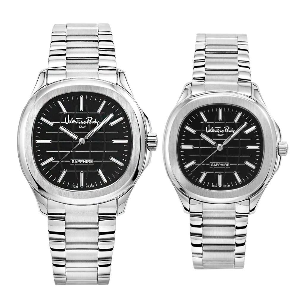 Valentino Rudy His Her Couple Watch Set VR139 1332 2332 Free