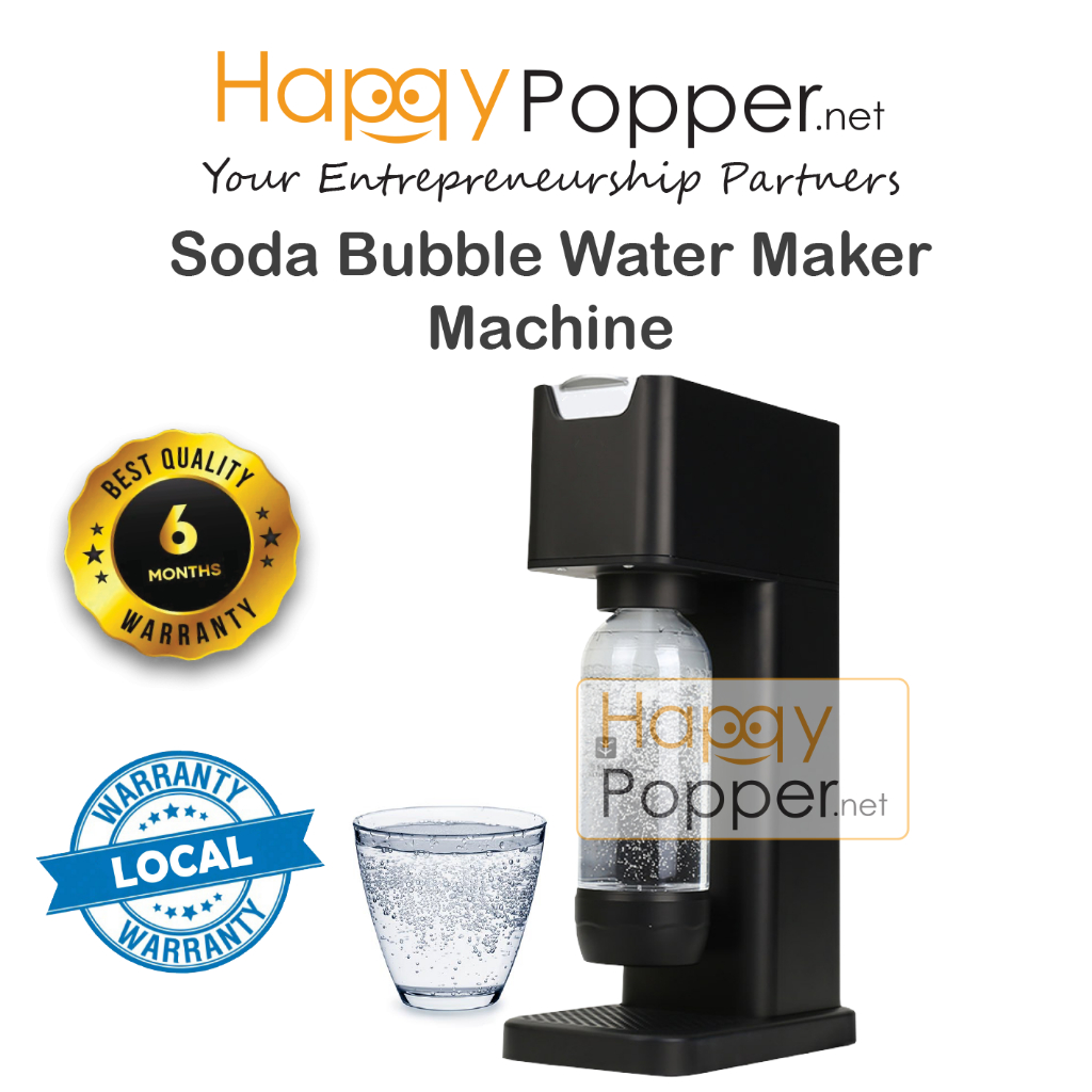 Happypopper Commercial Soda Maker Sparkling Water Maker Soda Water
