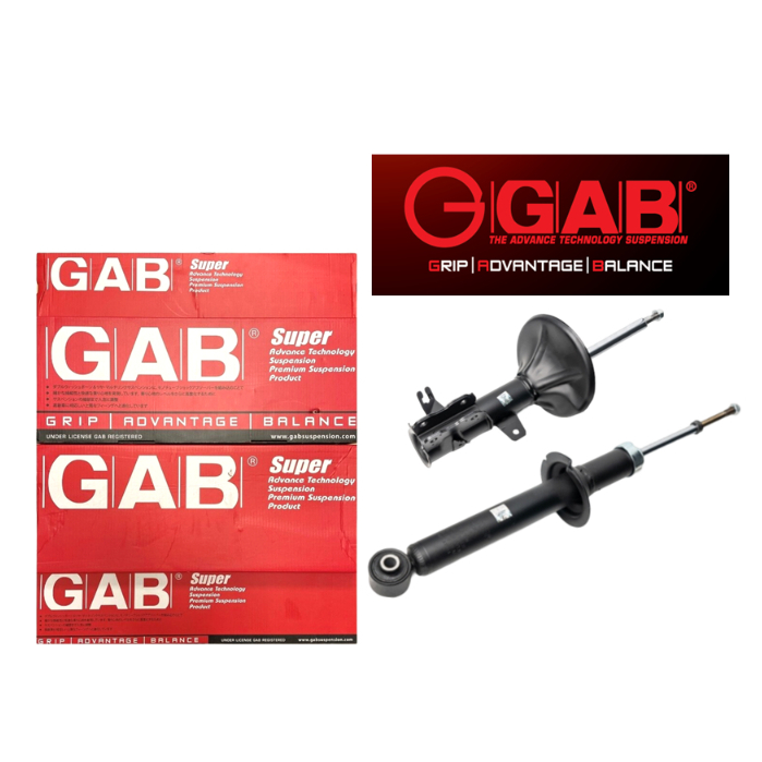 GAB Proton Saga Iswara 1 3 1 5 1985 2008 Super Premium Shock Absorber Gas Oil Shopee Malaysia