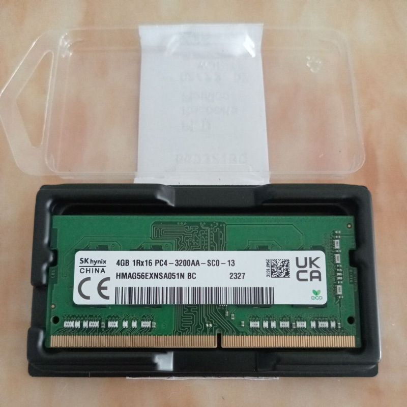 Barrette RAM SK HYNIX 16 Go DDR4 3200 MHz SO-DIMM Pour PC Portable - Reconditionnée