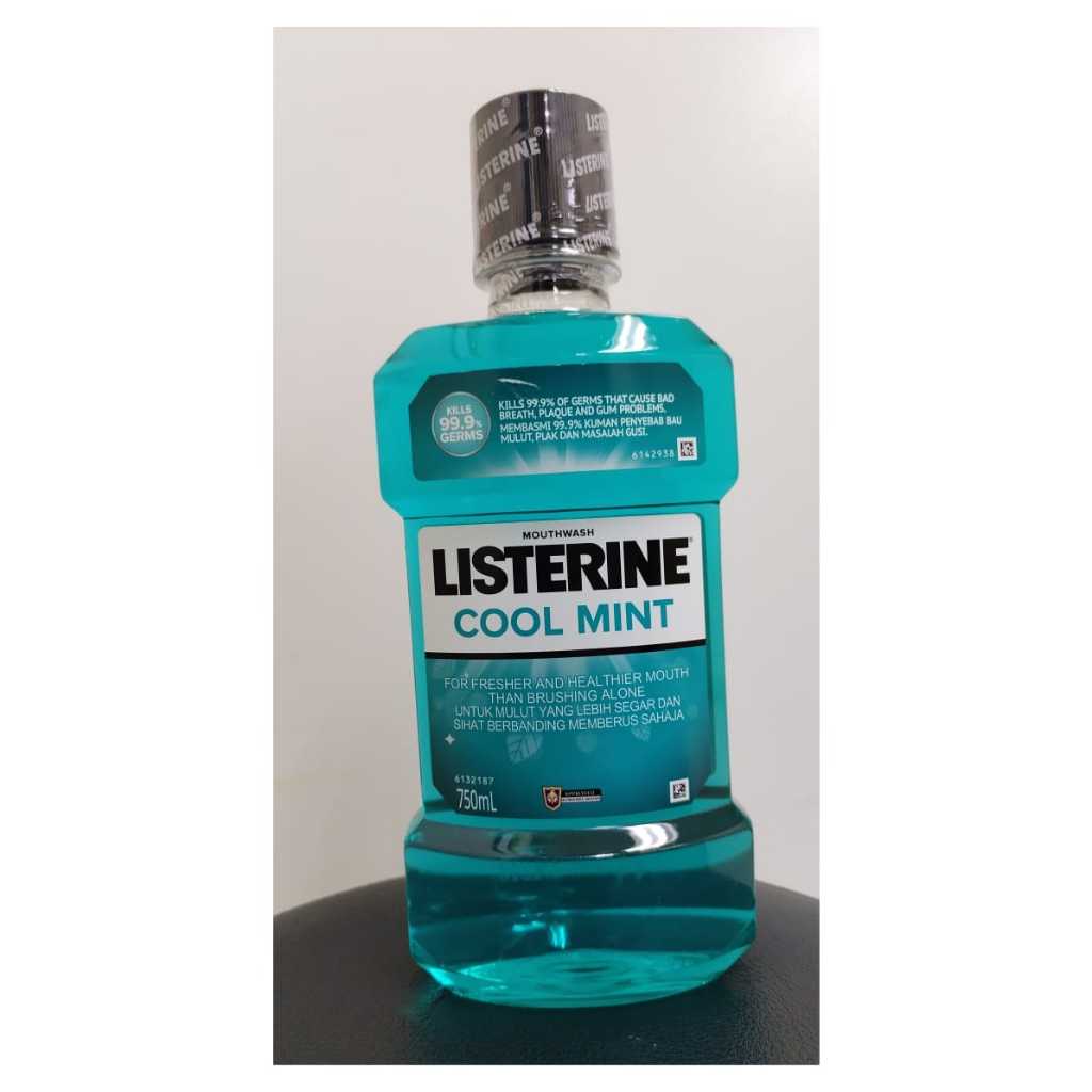 Listerine Cool Mint Mouth Rinse 750ml | Shopee Malaysia