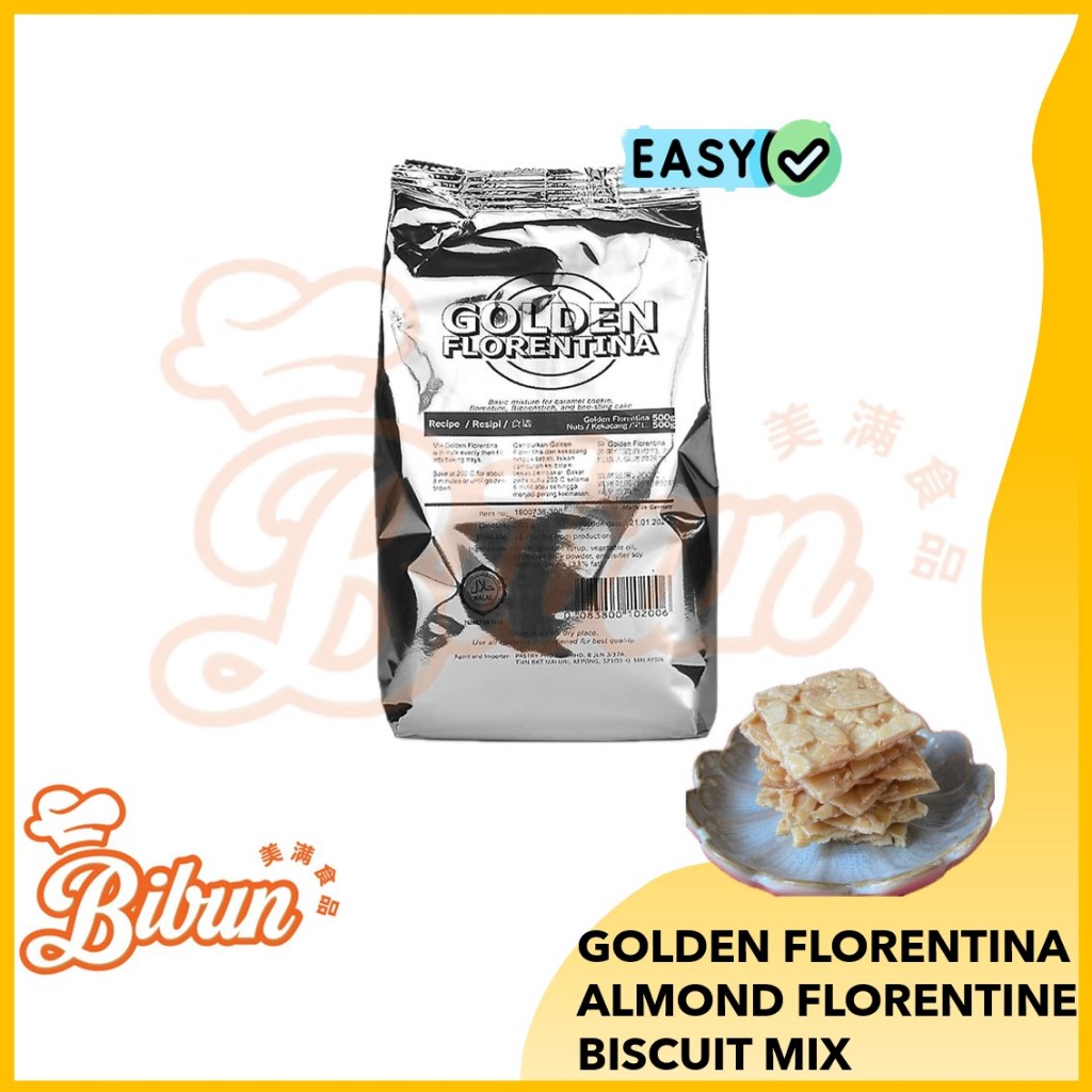 Golden Florentina / Almond Florentine Mix / Florentine Powder / Biskut