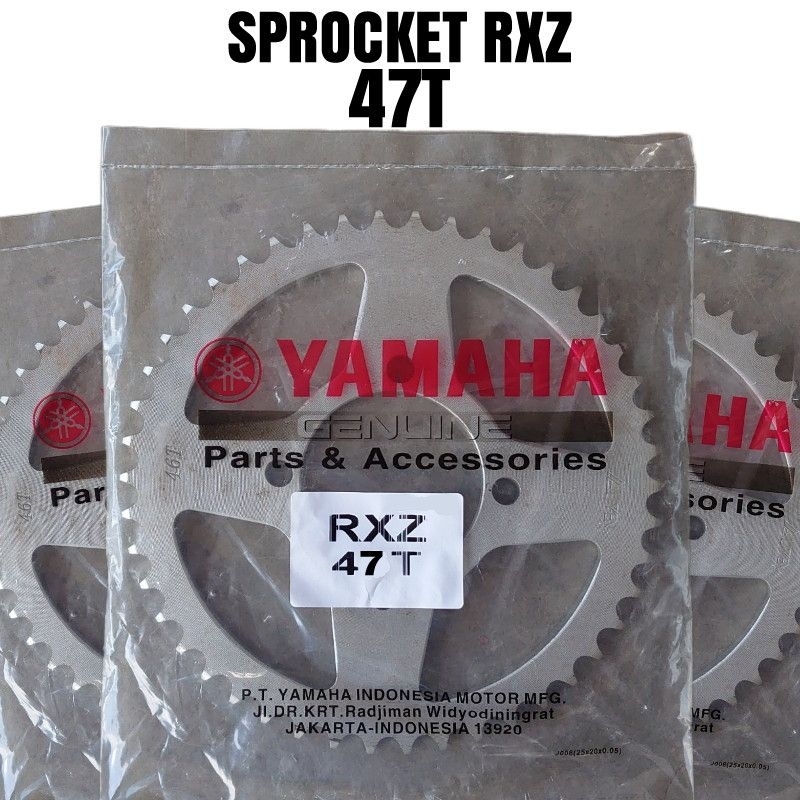 Yamaha rxz shop chain sprocket