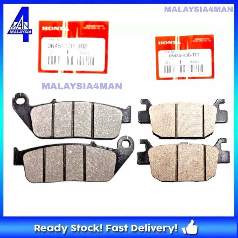 FORZA 250 / 300 FRONT DISC PAD ORIGINAL THAILAND - PAD BRAKE DEPAN ...