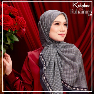 KEKABOO FOR RUHAINIES 1.0 & 2.0 Kekaboo Special Edition Tudung Bawal Cotton [Freegift Brooch]