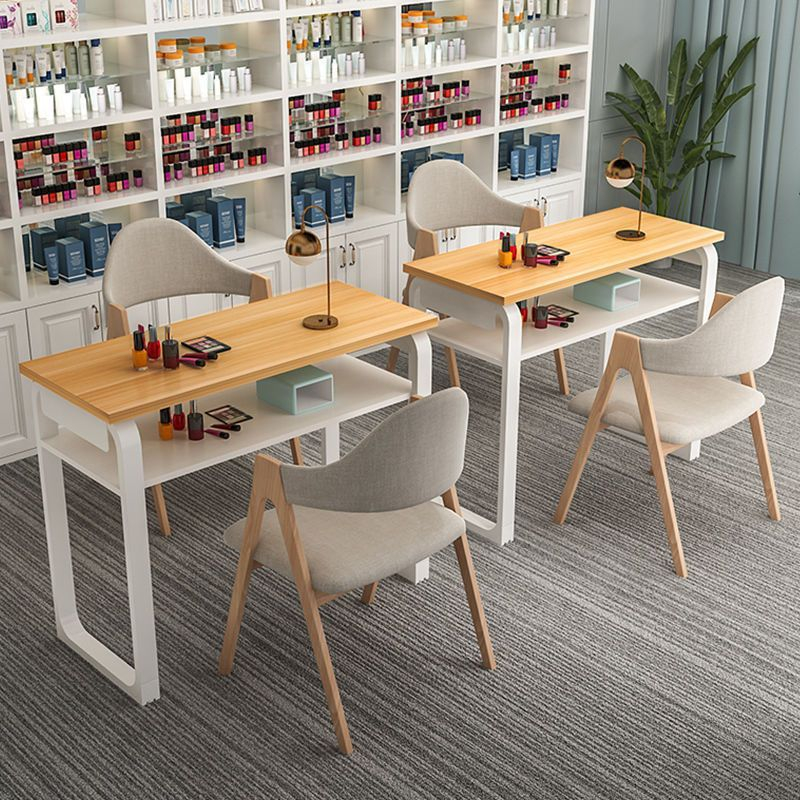 Solid Wood Single Nail Table Seat Nail Table Simple New Nail Beauty ...
