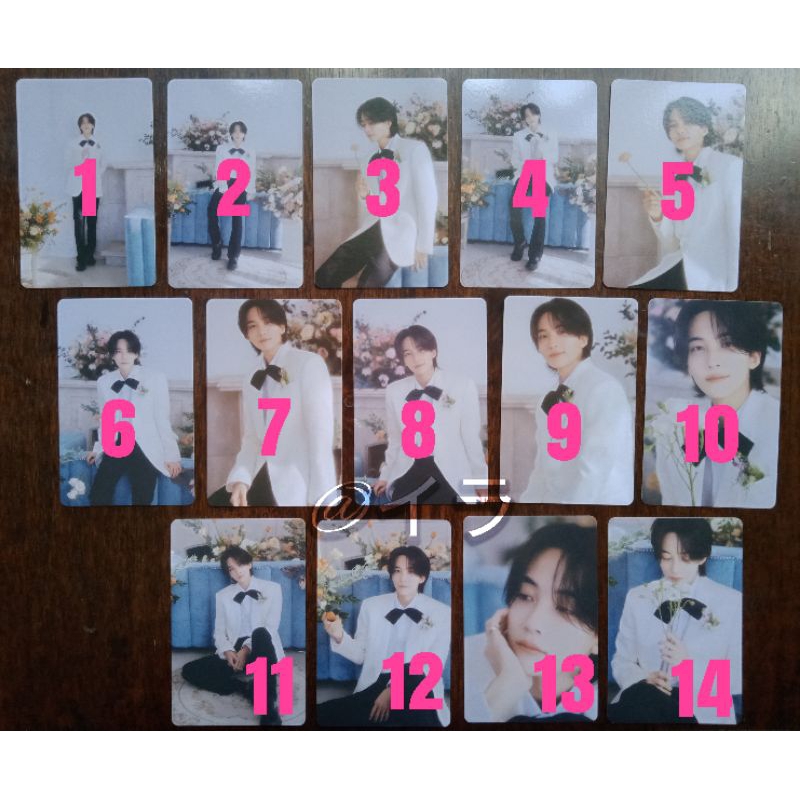 Seventeen Official FML Carat Ver. Jeonghan Photocards(Used) Shopee
