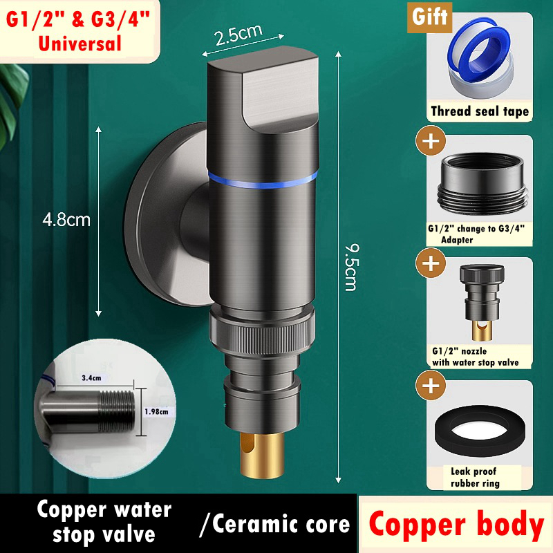 washing-machine-tap-valve-outdoor-faucet-copper-g1-2-g3-4-washing