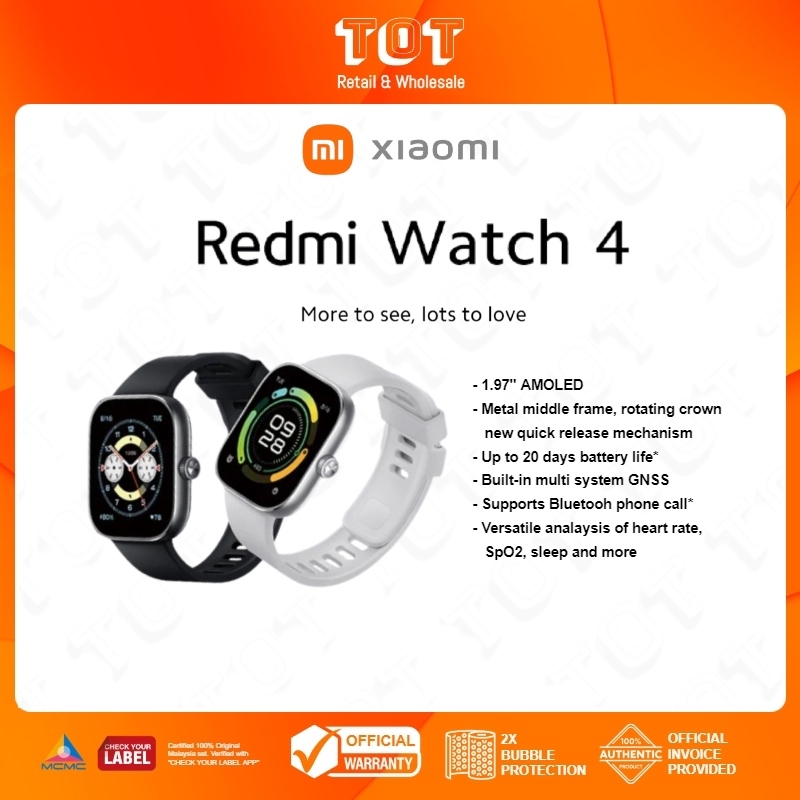 Redmi Watch 4 And Redmi Buds 5 Series Also Launches In Malaysia 