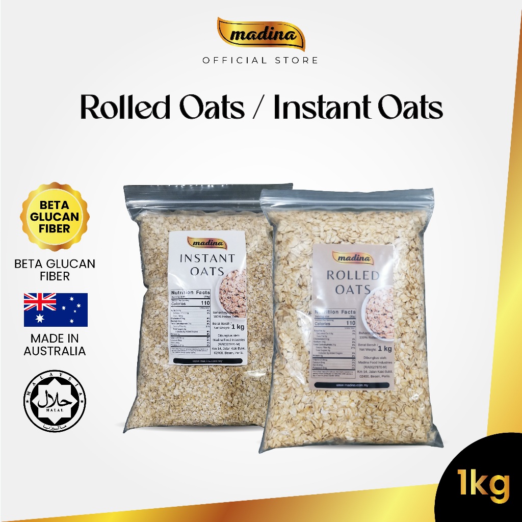 Rolled Oats, High Protein, With Beta Glucan Fiber