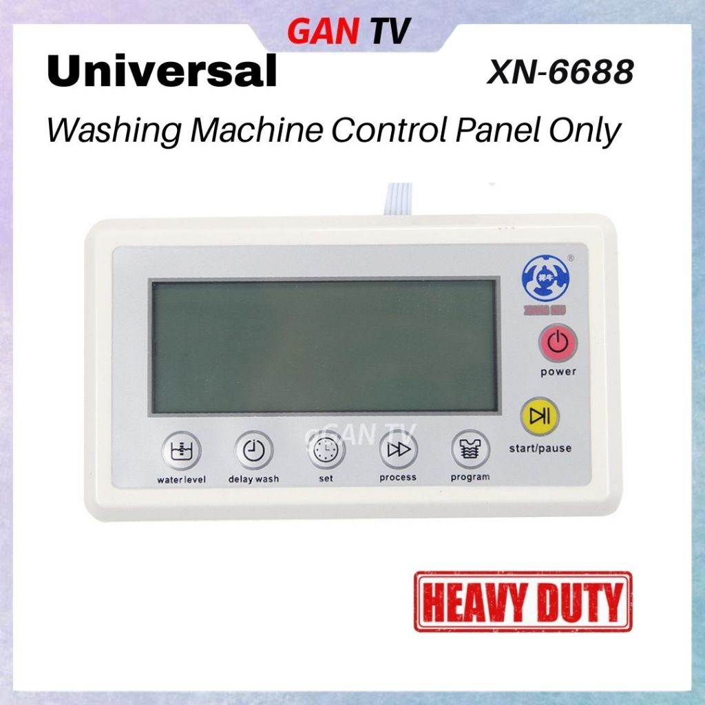 Heavy Duty XN6688 Control Panel Only 5 Pins Washing Machine Multi PCB ...