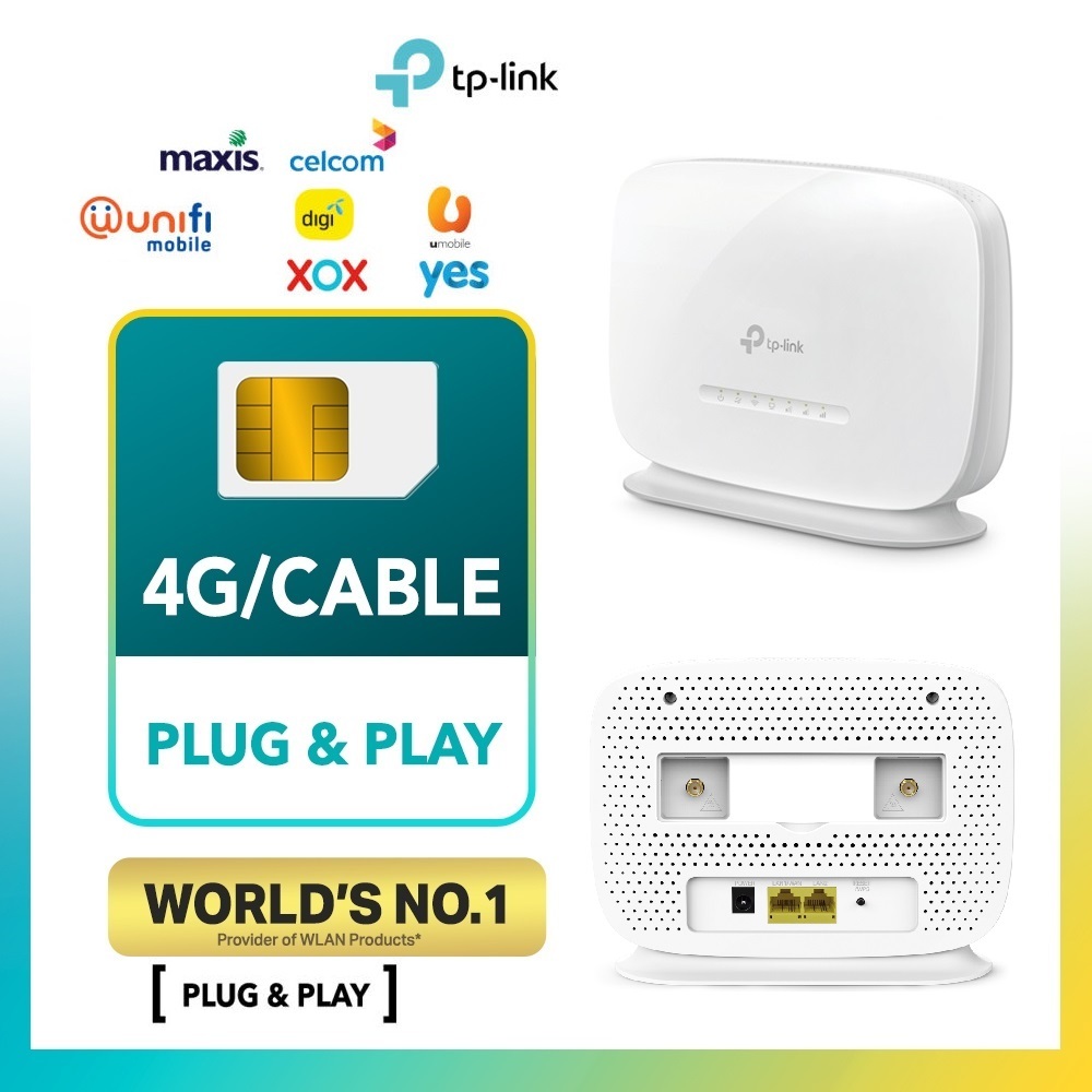 TPLink TLMR100 / TLMR105 MOD B28 BAND 28 Wireless N300 4G LTE Mobile