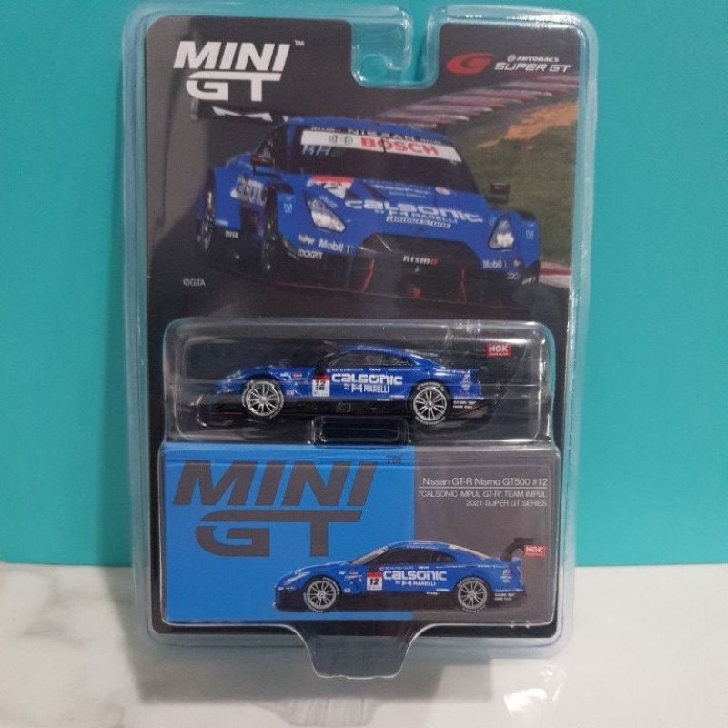 Mini GT # 636 Nissan GTR Nismo GT500 #12 - Calsonic Impul GTR Team ...