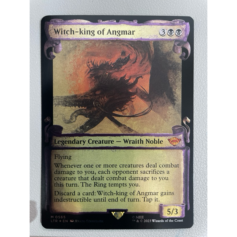 MTG:The Lord of the Rings (LTR) M0423 - Witch-king of Angmar ...