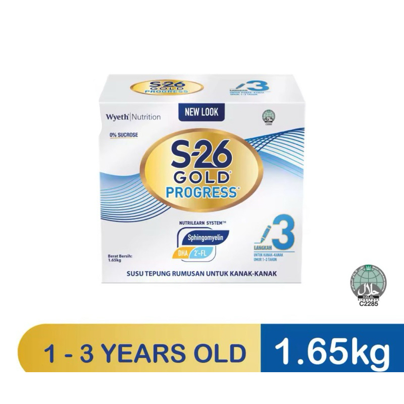 S26 Gold Progress Step 3 (1.65kg) (Wyeth) | Shopee Malaysia