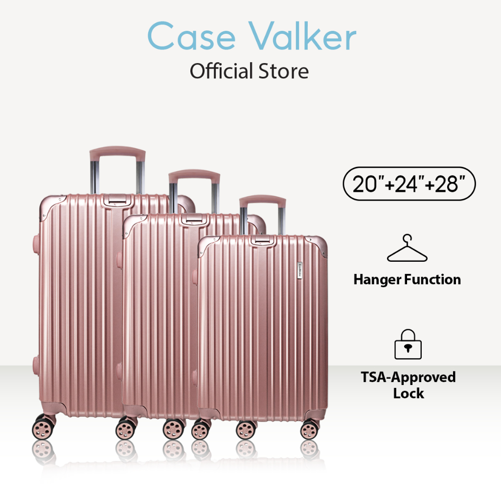 Case Valker Signature Flawless 3in1 PC+ABS Hard Case Hanger Luggage Bag ...