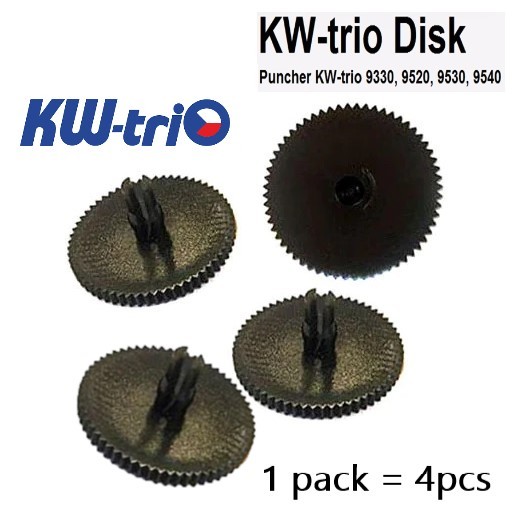 Replacement Plastic Disc Puncher Mat Punch Disc (4 pcs per pack) for KW ...