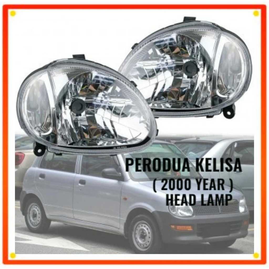 PERODUA KELISA FRONT HEAD LIGHT LAMP LAMPU DEPAN BESAR Shopee Malaysia