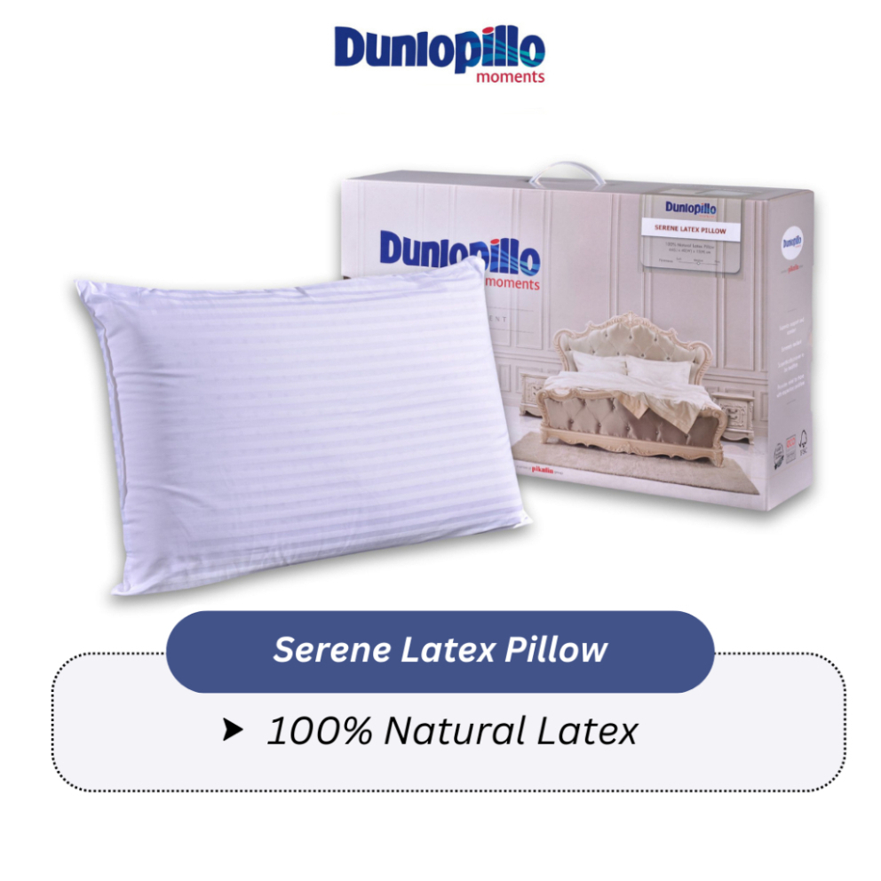 GENUINE DUNLOPILLO 🔥🔥LIMITED STOCK🔥🔥 BRANDED PILLOW Hypoallergic Serene