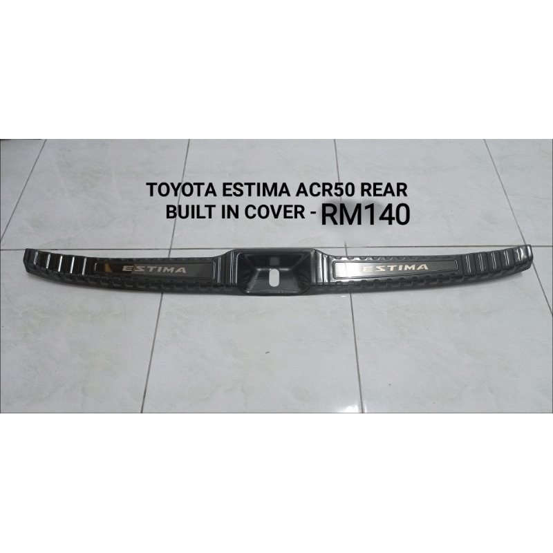 Toyota Estima ACR50 Rear built in Cover @ inner bumper cover | Shopee ...