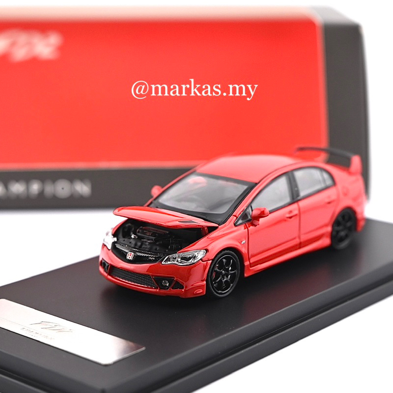 CHAMPION DIECAST 1/64 HONDA FD2 MUGEN RR RED | Shopee Malaysia