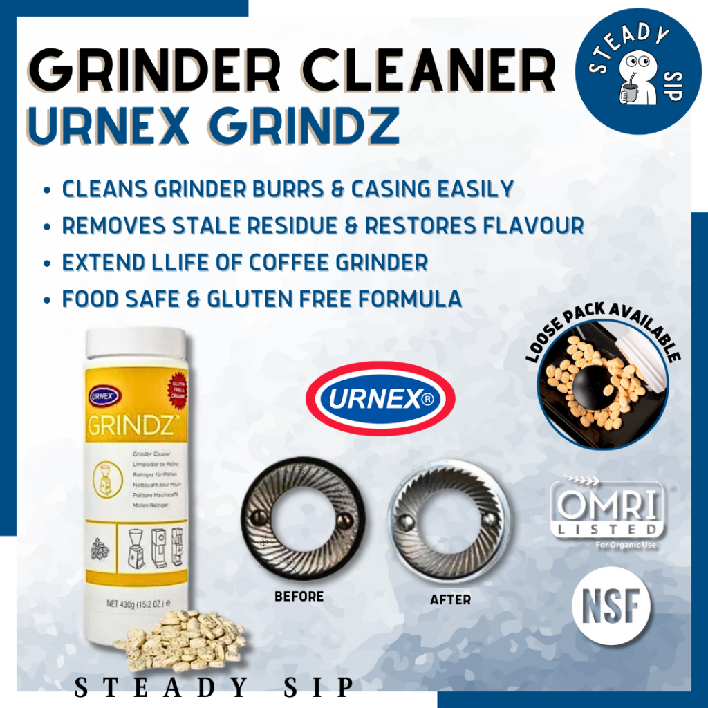 Steady Sip Urnex Grindz Coffee Grinder Cleaning Tablets Coffee Grinder