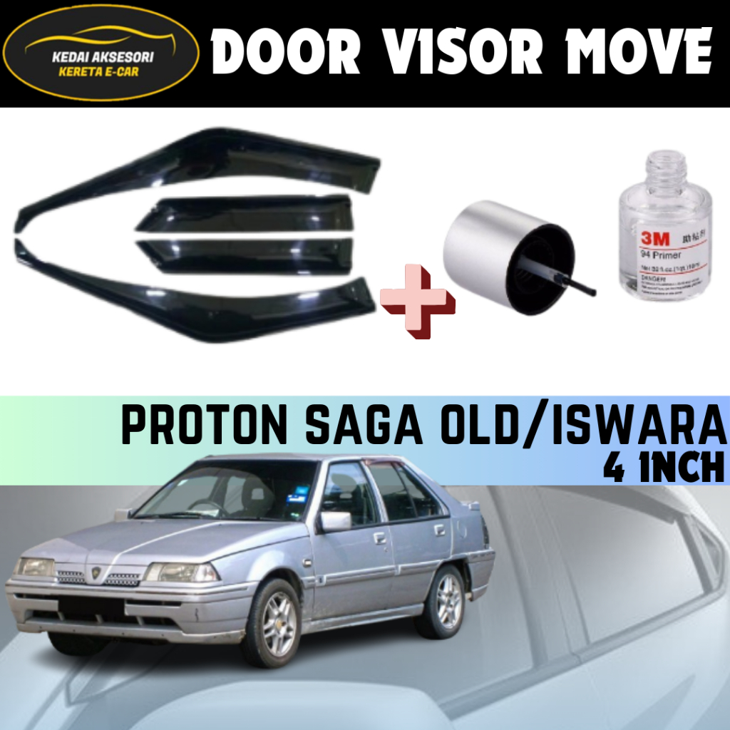 Proton Saga Old / Proton Iswara /Proton Saga 2 /Saga LMST Door Visor