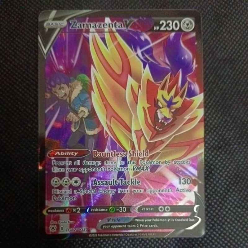 Pokemon Card TCG: Astral Radiance Trainer Gallery: Zacian V TG21/TG30 or  Zamazenta V TG22/TG30 | Shopee Malaysia
