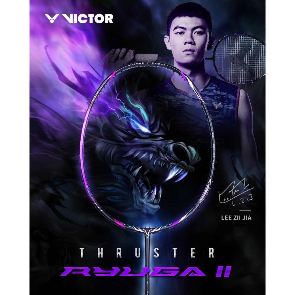 Victor Thruster Ryuga 2 Badminton Racket | Shopee Malaysia