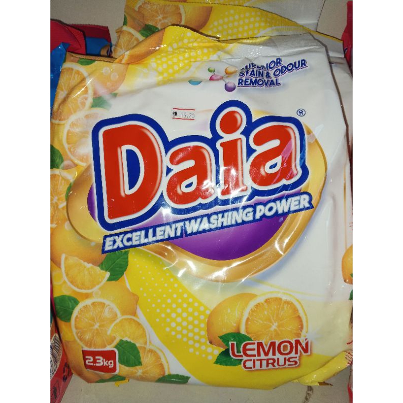 SALES DAY 📢 DAIA EXCELLENT WASH DETERGENT POWDER 2.2KG 2.3KG + free ...