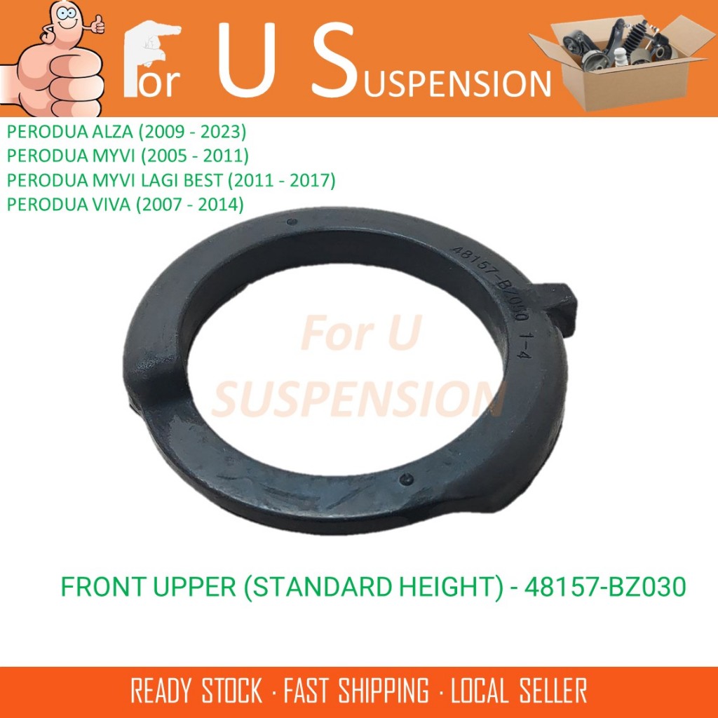 1 PEICE FRONT COIL SPRING RUBBER UPPER (STANDARD HEIGHT)-48157-BZ030 ...
