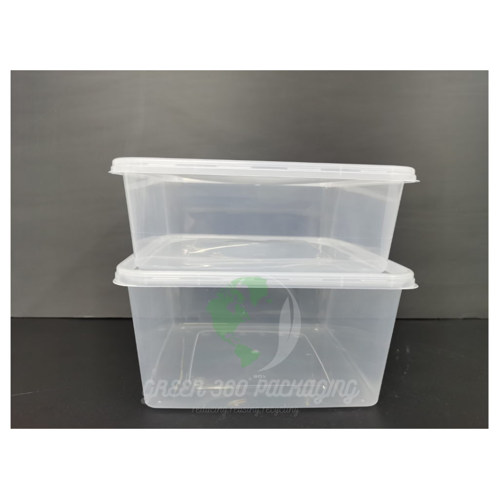 TEKA CLEAR SQUARE CONTAINER AND LID (SQ5/SQ7/SQ1500) | Shopee Malaysia