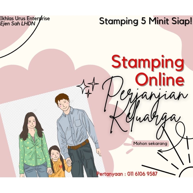 Mati Setem (Stamping) Perjanjian Keluarga | Shopee Malaysia