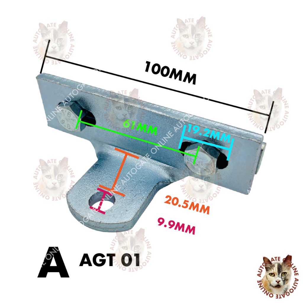 GATE BRACKET FOR ARM AUTOGATE (AGT /DNOR)- AUTOGATE ONLINE | Shopee ...