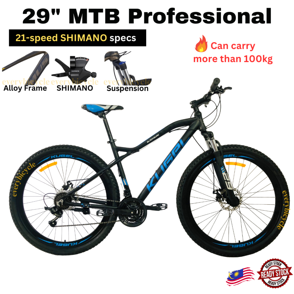 29 inch Professional Mountain Bike SHIMANO High End Alloy Basikal MTB 21 Speed Ready Stock Shopee Malaysia