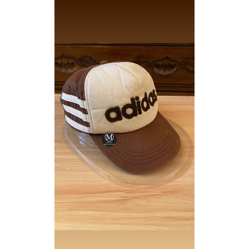 OLD vtg adidas mesh/cotton line cap