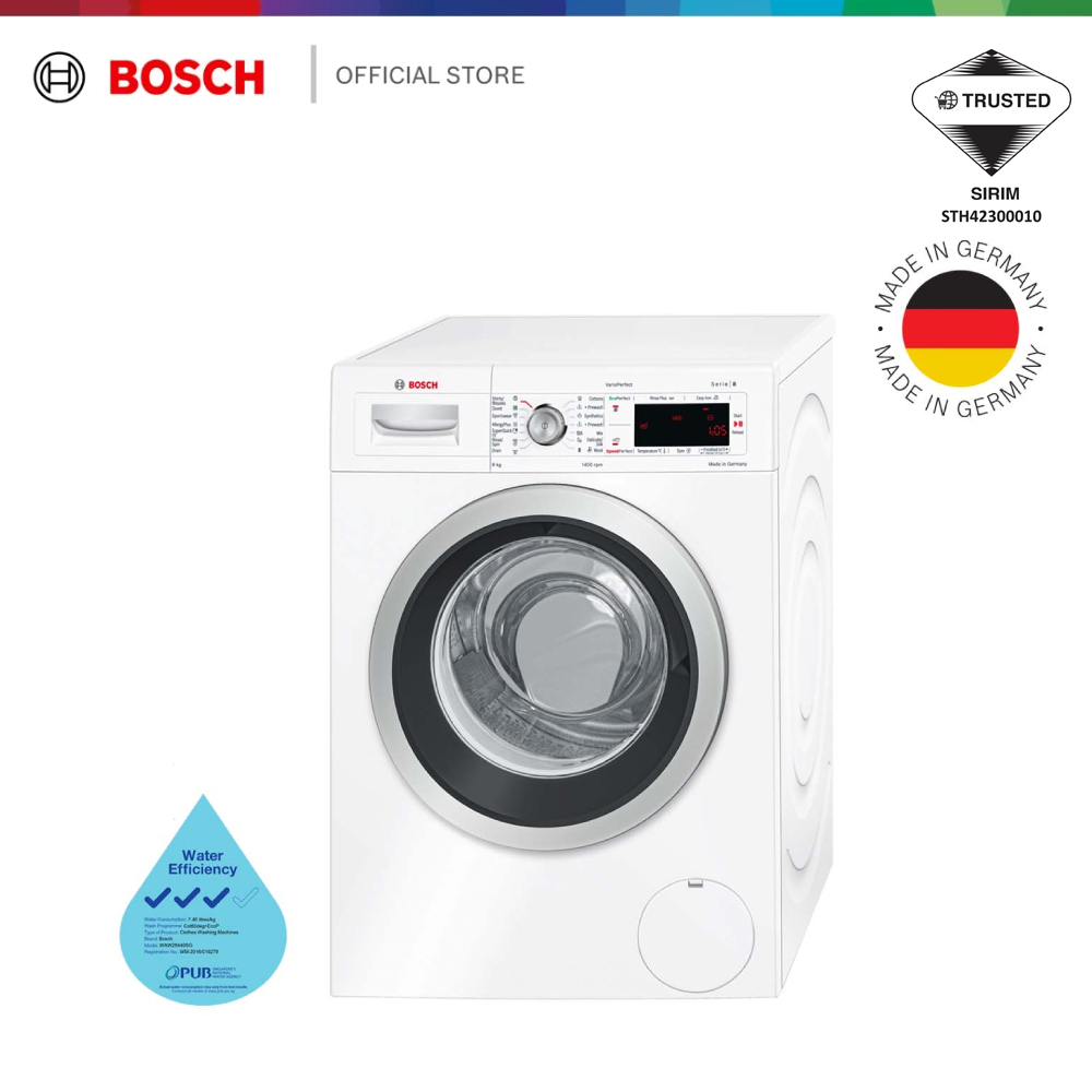 Bosch Series 8 Front Load Washing Machine 1400rpm (8kg) WAW28440SG