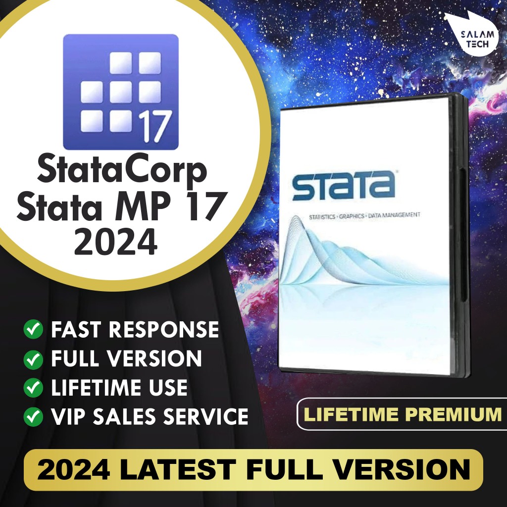 Statacorp stata mp 17 lifetime premium latest 2024 lifetime