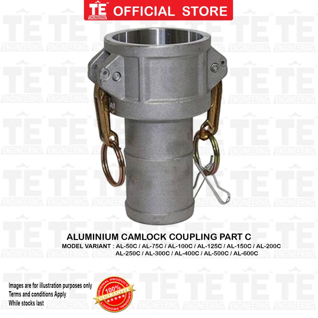 Aluminium Camlock Quick Coupling Part C | Shopee Malaysia