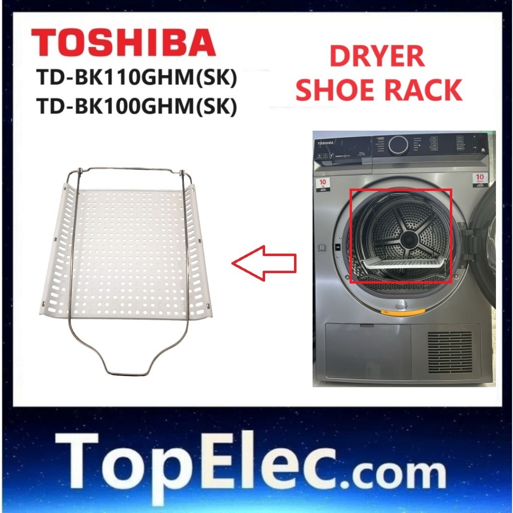 TOSHIBA DRYER SHOE RACK FOR TD-BK100GHM(SK) TD-BK110GHM(SK) SHOE RACK ...