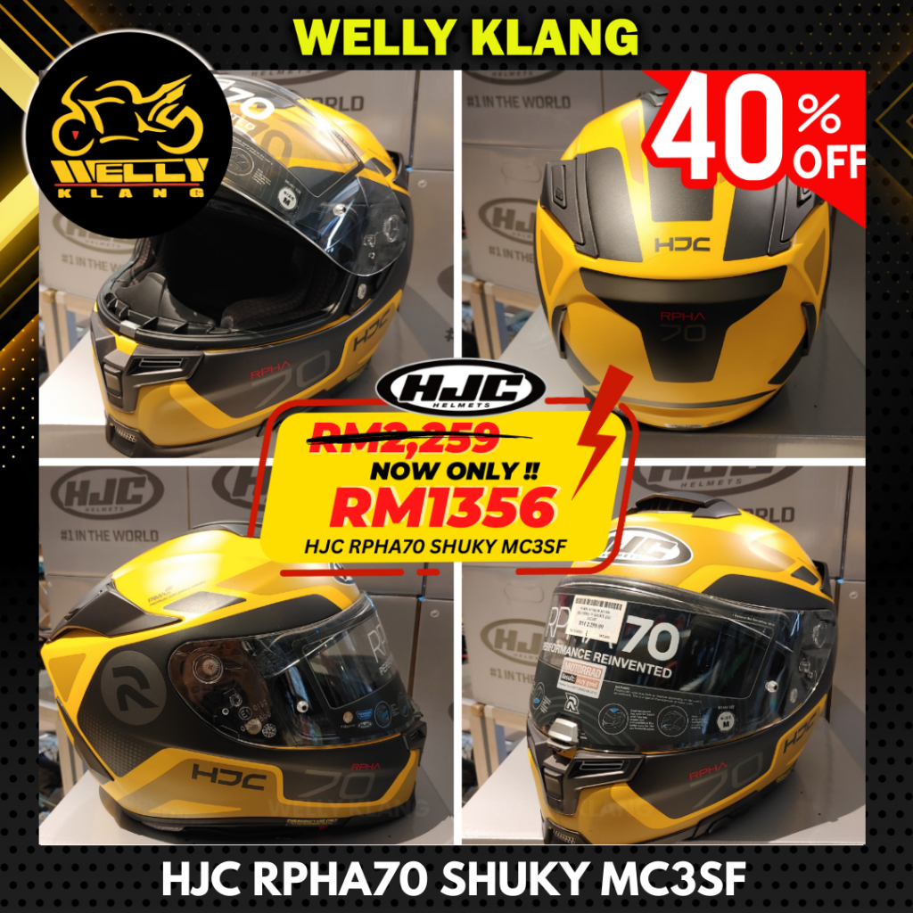 Hjc rpha hot sale 70 shuky