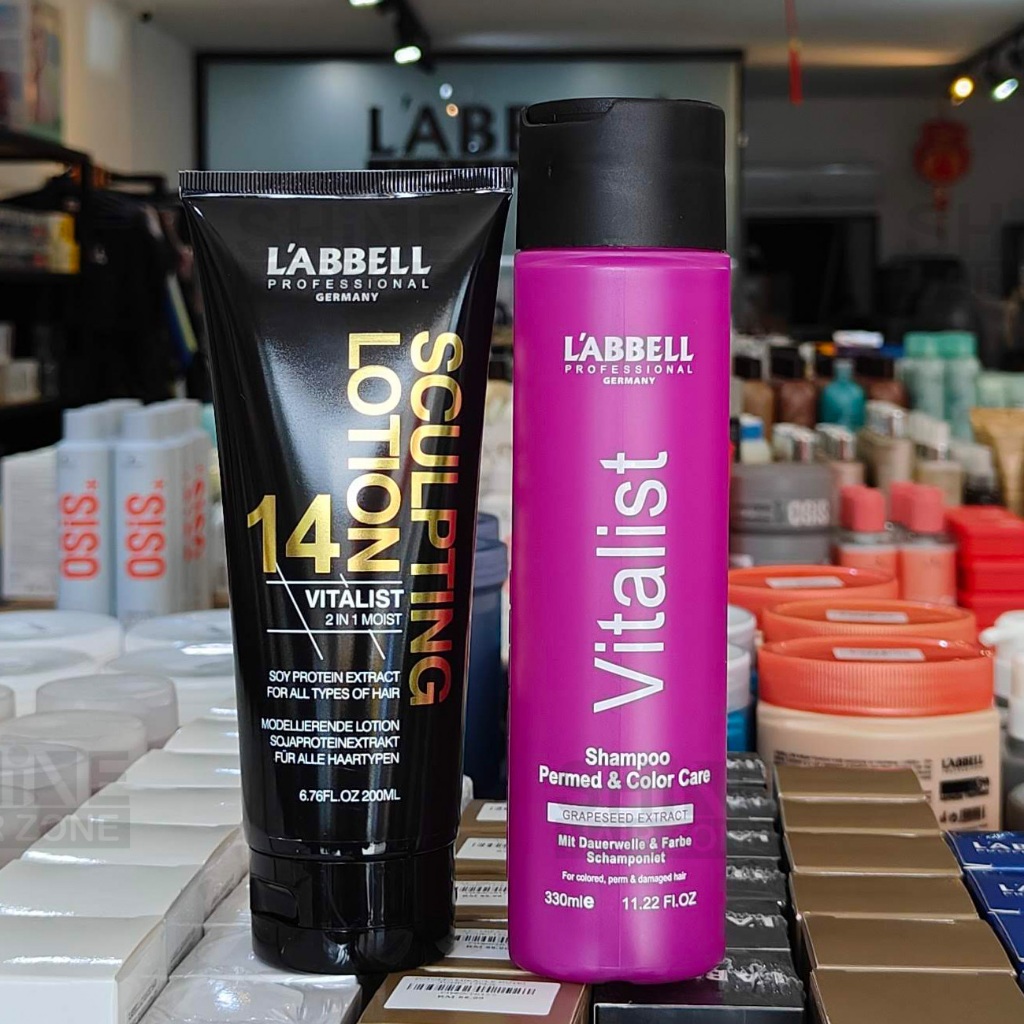 Labbell Vitalist Shampoo Permed And Color Care Shampoo Moist Sculpting ...