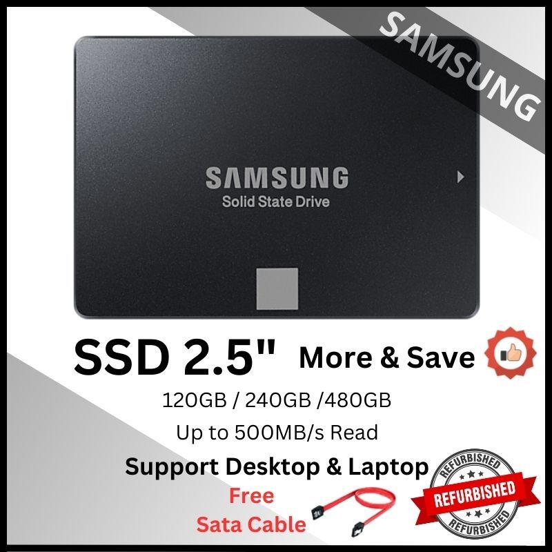 [Local Stock] Used SSD 2.5