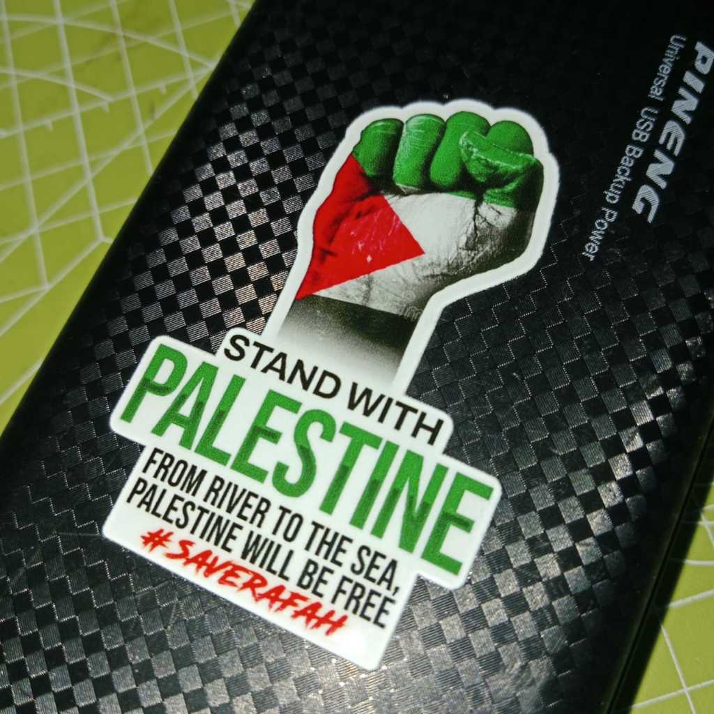 UV PRINT PALESTINE #SAVERAFAH STICKER SAVE PALESTINE [MALAYSIA READY ...