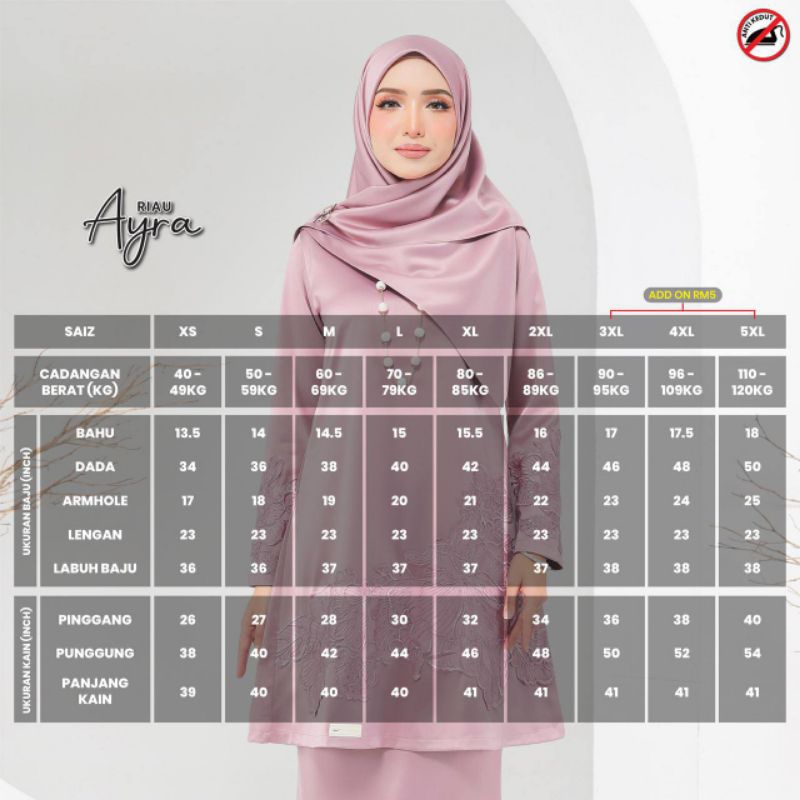 Baju Raya Sedondon Family 2024 Baju Kurung Riau Ayra & Baju Melayu ...
