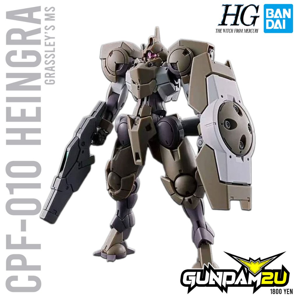 P-BANDAI HG 1/144 Heingra - Plastic Model Kit High Grade HGTWFM Witch ...