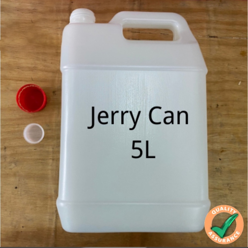5 Liter Brand New Bottle Jerry Can 1 Liter HDPE Plastic Bottle with Cap ...