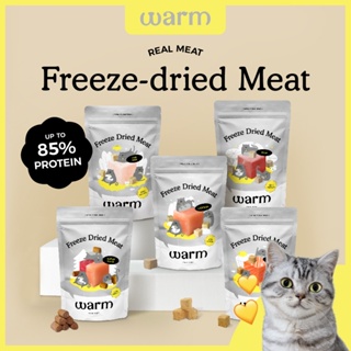 WARM FOR PET Freeze Dried Raw Meat Food Big Small Pack Premium