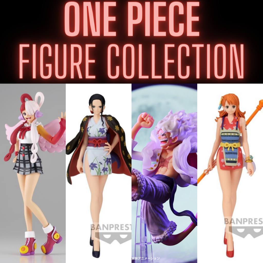 Luffy, Nami, Nico Robin, Boa Hancock, Uta, Komurasaki Figure Collections  Gold Sticker Bandai DXF Ichiban Kuji Banpresto | Shopee Malaysia